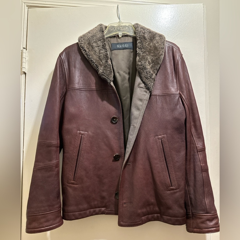 Gucci Leather Jacket